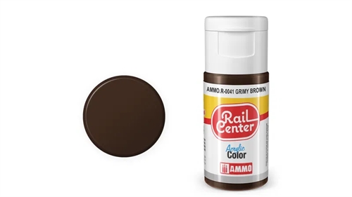 Ammo R0041 Mørk brun, mat, 20 ml