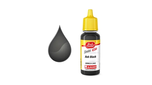 Ammo By MIG 2403 Aske sort, mat, shader, 17 ml