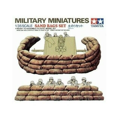 Tamiya 35025 Military Miniatures Sand Bags set 1/35