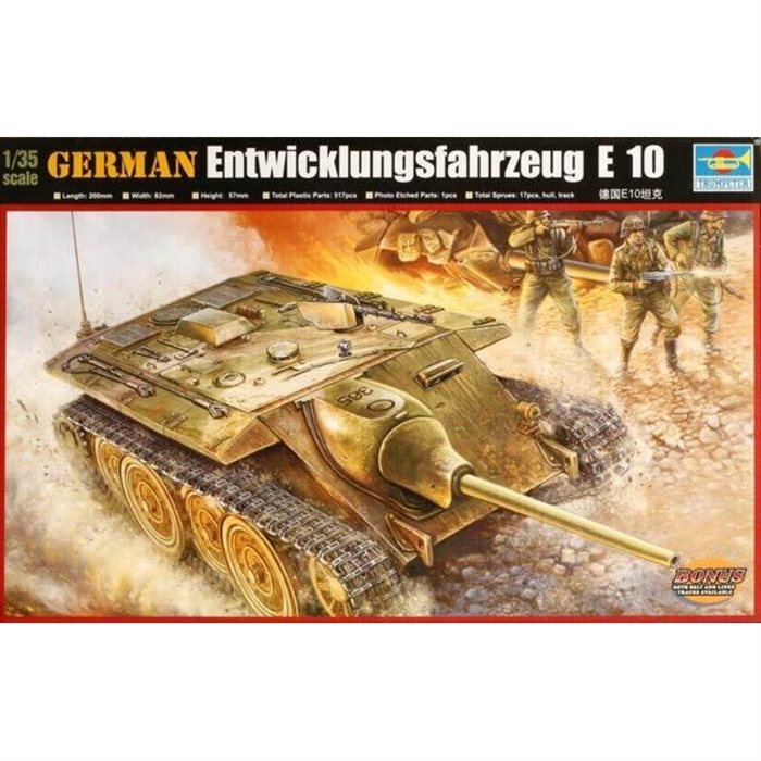 Trumpeter 00385 E-10 Entwicklungsfahrzeug 1/35