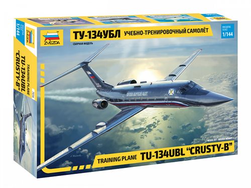 Zvezda 7036 Training plane TU-134UBL "CRUSTY-B" 1/144
